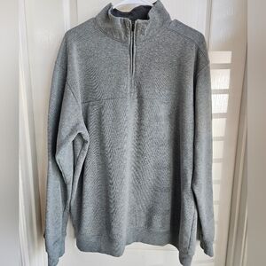 Columbia Men's Gray Half-Zip Sweater